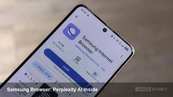 Samsung Browser for Windows: Perplexity-Powered AI