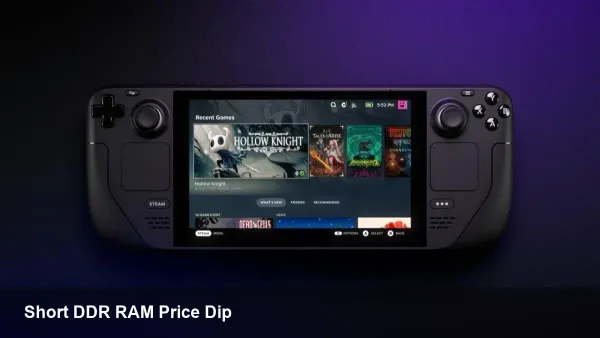 PC Gaming RAM Prices Dip — What Builders Should Do