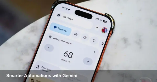 Google Home & Gemini for Home Updates