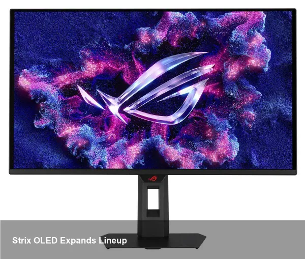 ASUS ROG Reveals New Strix OLED Monitors
