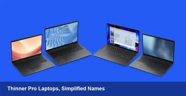 Dell Pro Laptops Get Thinner, New Naming Direction