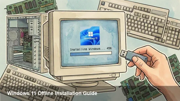 Install Windows 11 Offline Without Microsoft Account
