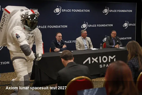 Axiom Spacesuit Test Set for 2027