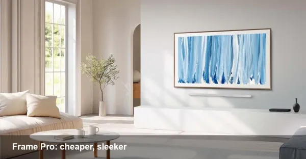 Samsung 2026 Frame TVs: Pro Is Cheaper