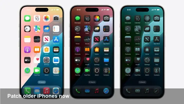 Apple security update for older iPhones