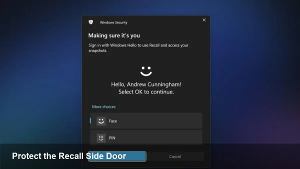 TotalRecall Reloaded and Windows Recall Vulnerability