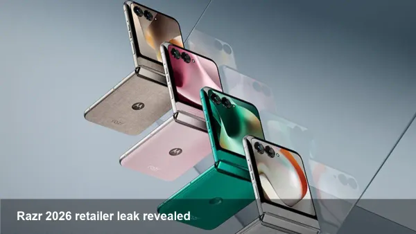 Motorola Razr 2026 leak: what the retailer listing reveals