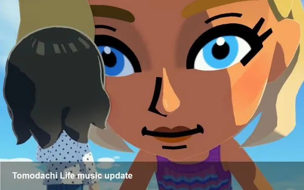 Nintendo Music Update for Tomodachi Life Switch