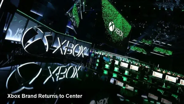 Microsoft Drops 'Microsoft Gaming'—Xbox Returns