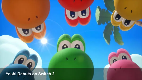 Yoshi Gameplay Debuts on Nintendo Switch 2